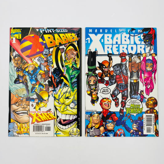 X-Babies Fun Pack: Pint-Sized X-Babies Murderama #1 (1998) X-Babies Reborn #1 (2000) Marvel