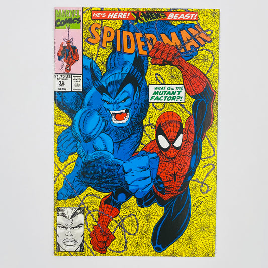 Spider-Man #15 “The Mutant Factor!” (1991) Marvel (NM)
