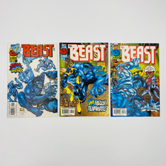 Beast #1-3 (1997) Marvel