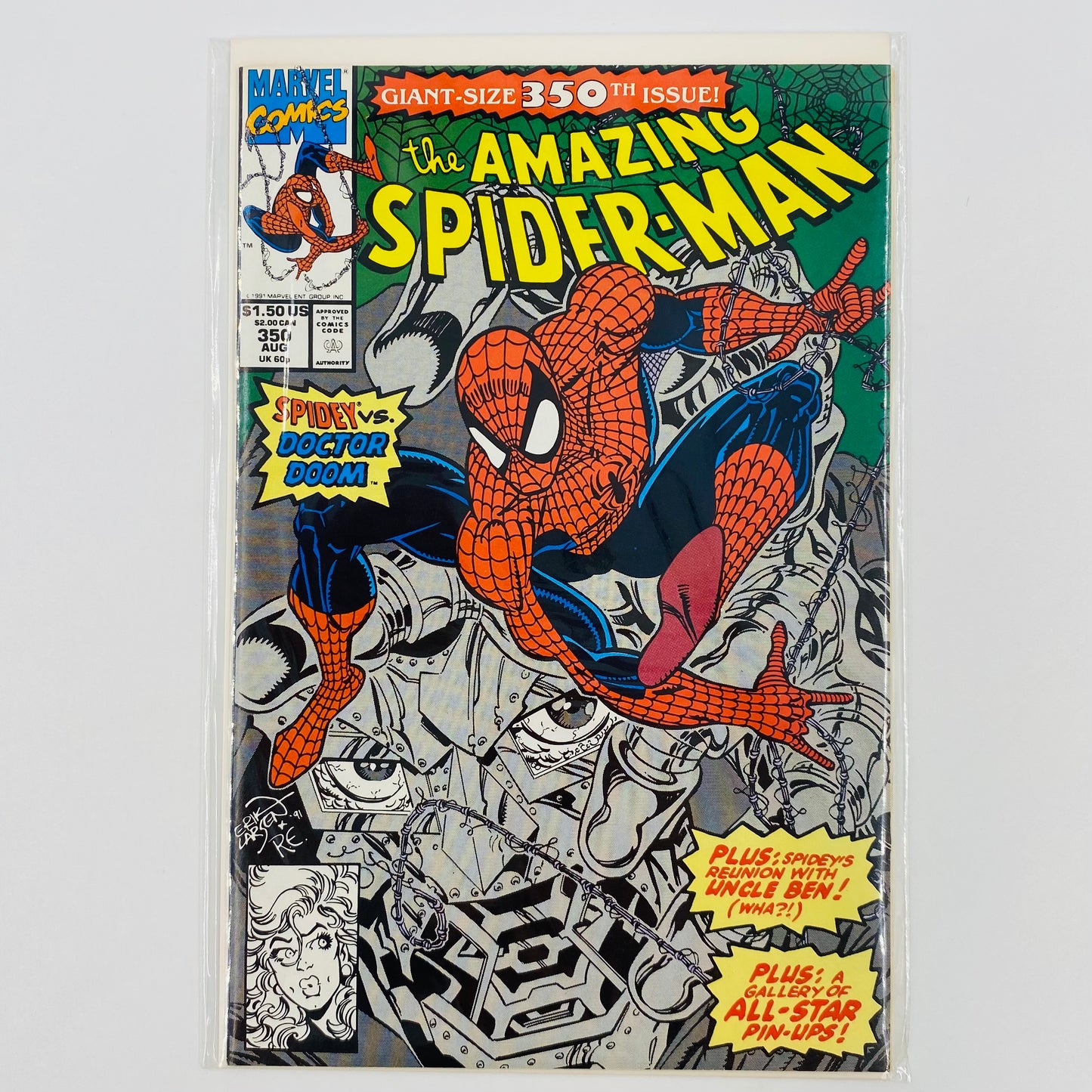 Amazing Spider-Man #350 "Doom Service!" (1991) Marvel