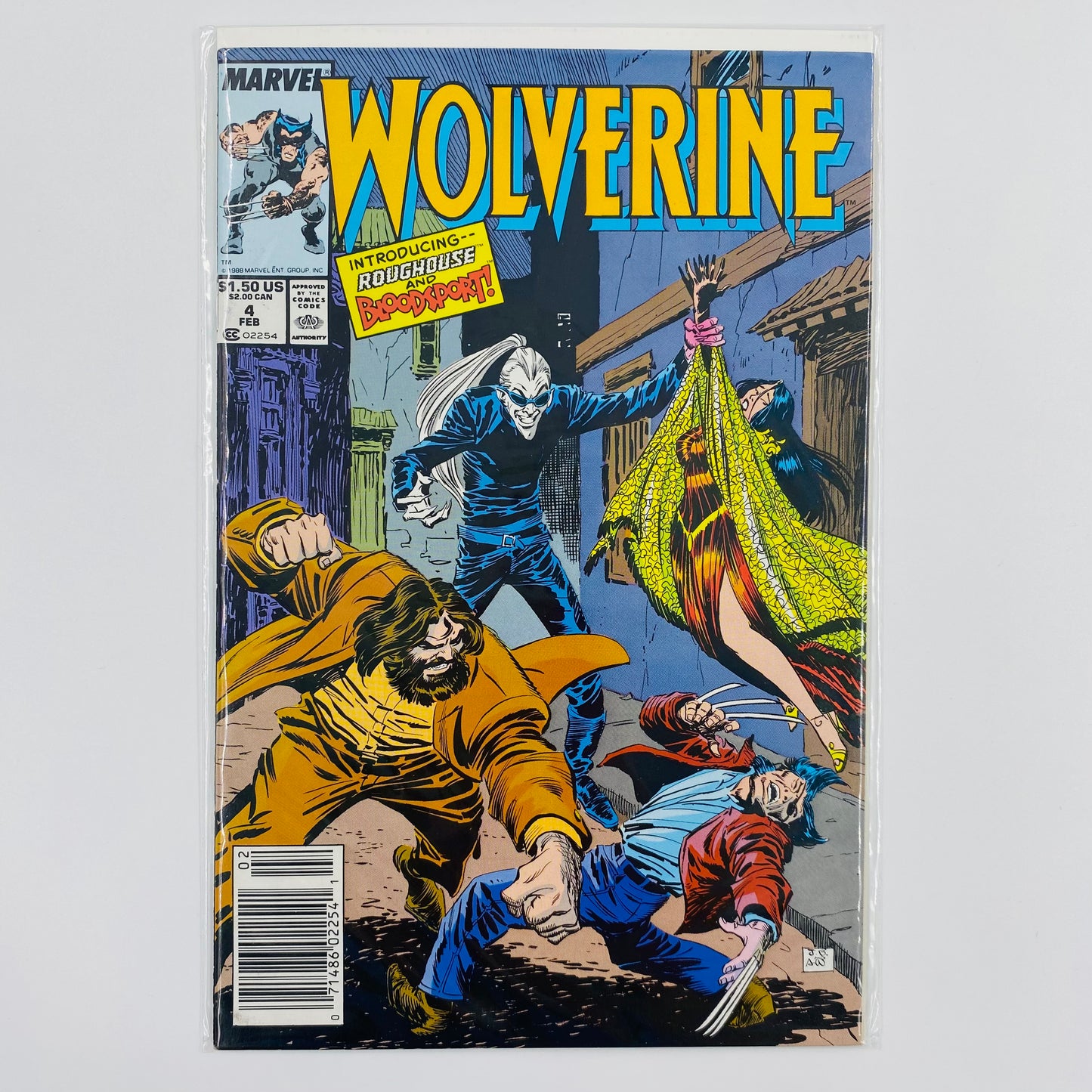 Wolverine #4 “Bloodsport!" (1989) Marvel