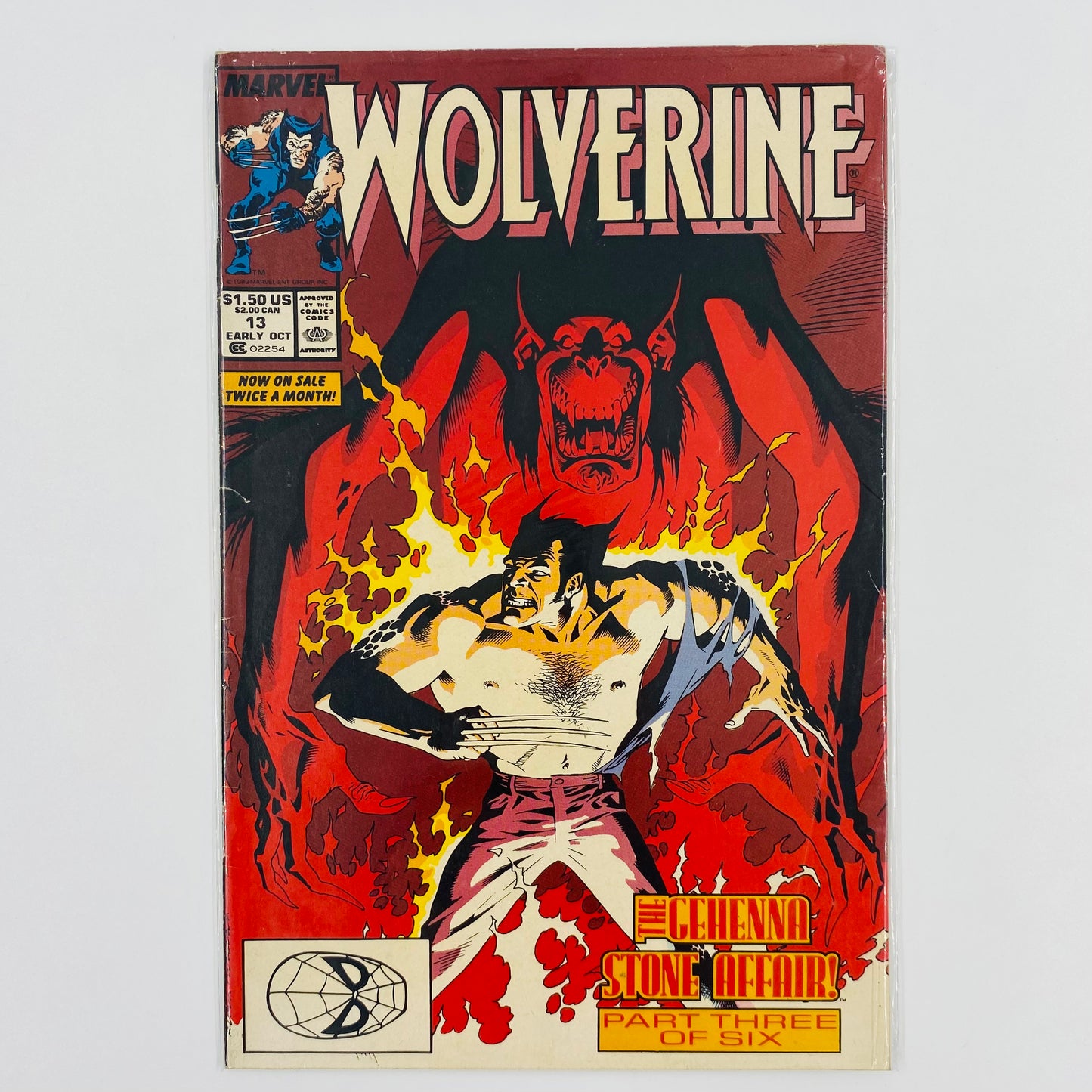 Wolverine #13 “Blood Ties!” (1989) Marvel