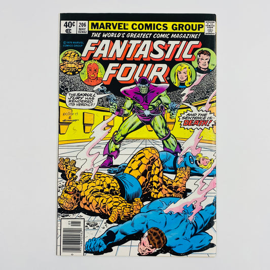 Fantastic Four #206 “The Death of the Fantastic Four!" (1979) Marvel