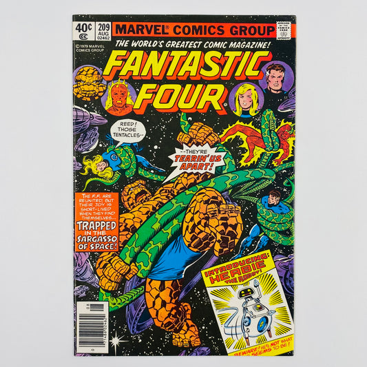 Fantastic Four #209 "Trapped in the Sargasso of Space!” (1979) Marvel