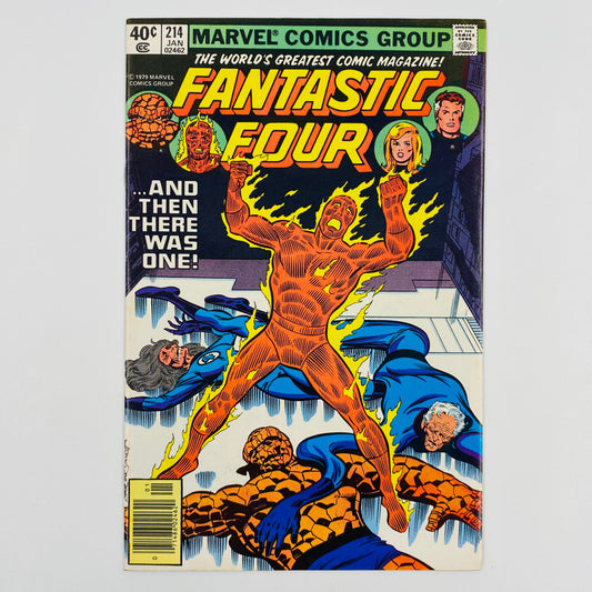 Fantastic Four #214 “And Then There Was One!" (1980) Marvel