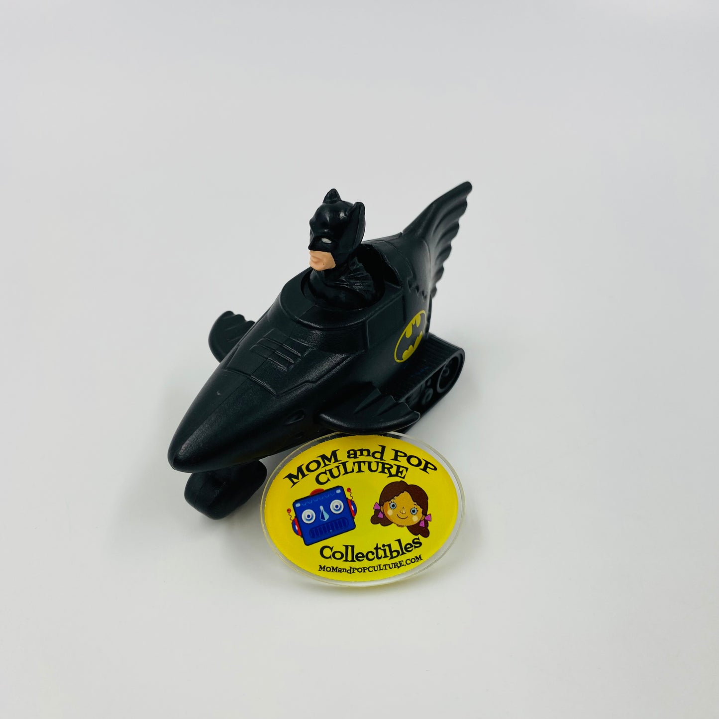 Batman Returns Batman press and go car McDonald's Happy Meal toy (1991) loose