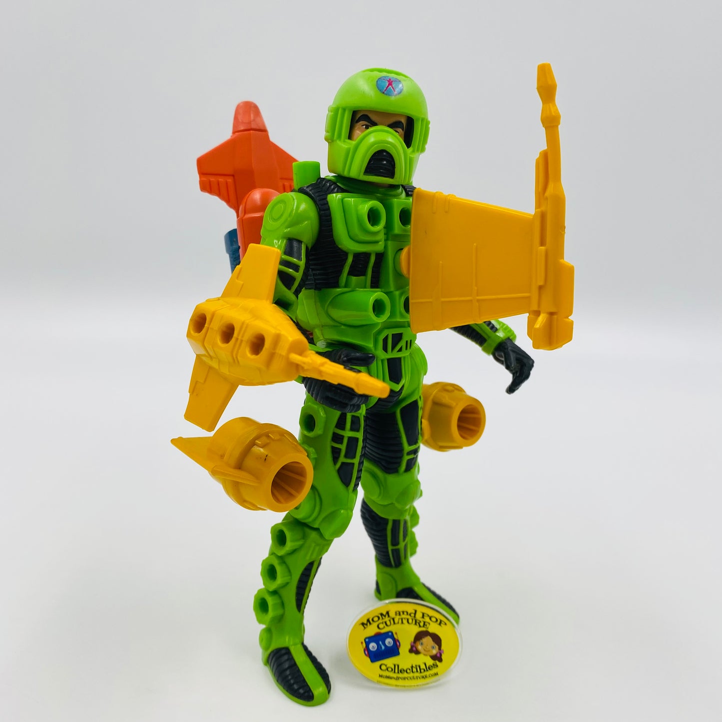 Centurions Max Ray with Cruiser loose 7” action figure (1986) Kenner