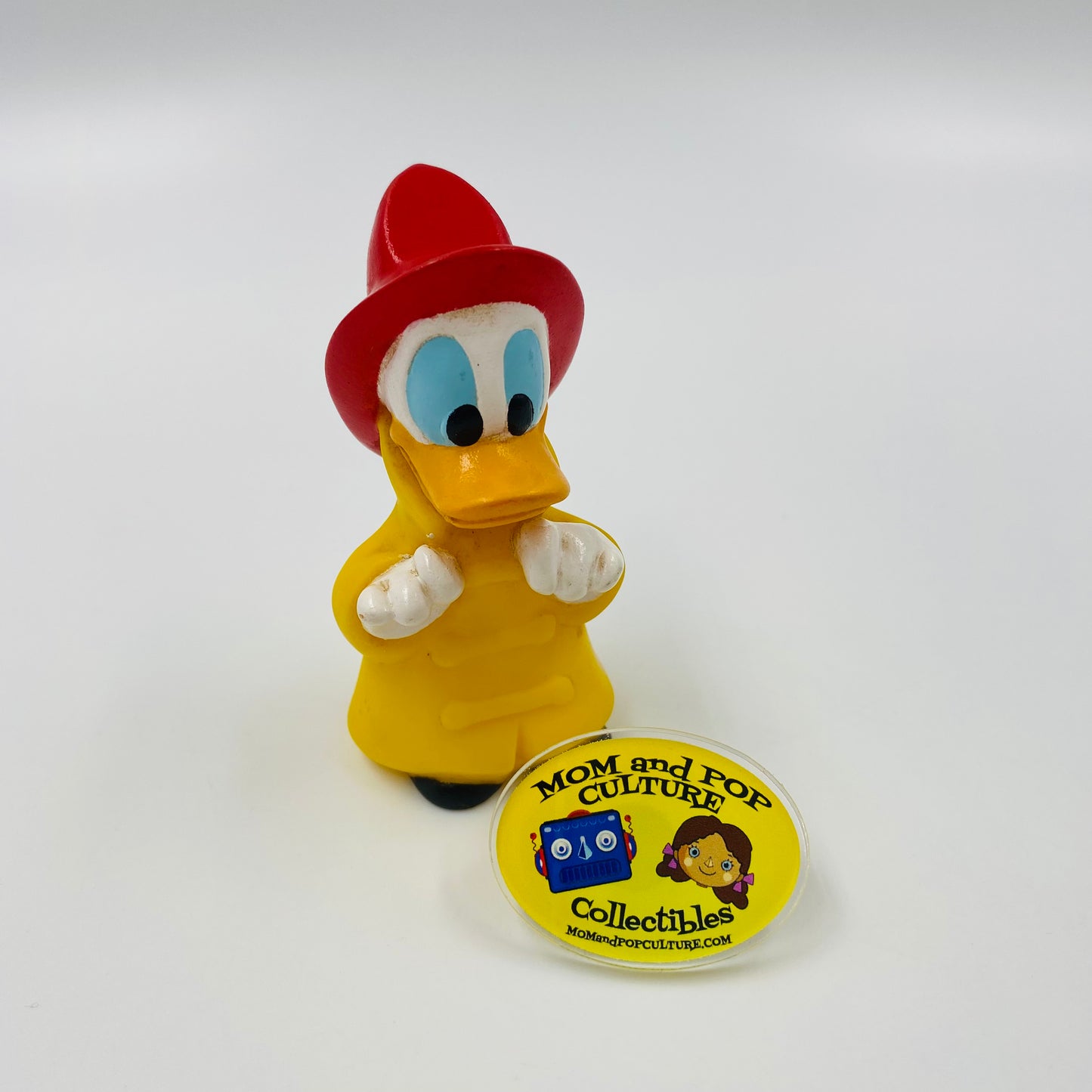 Disney Firefighter Donald Duck 3.25 plastic figurine