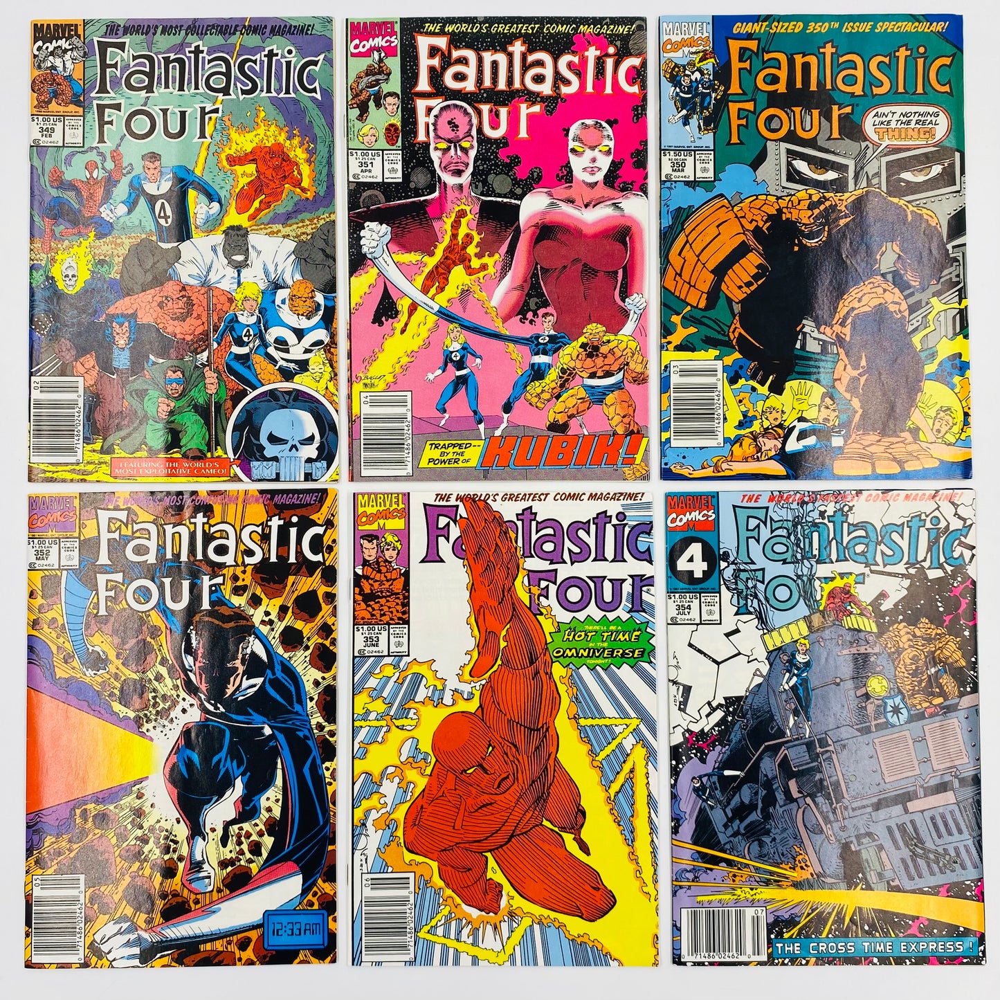 Fantastic Four #337-354 Walter Simonson (1989-1990) Marvel