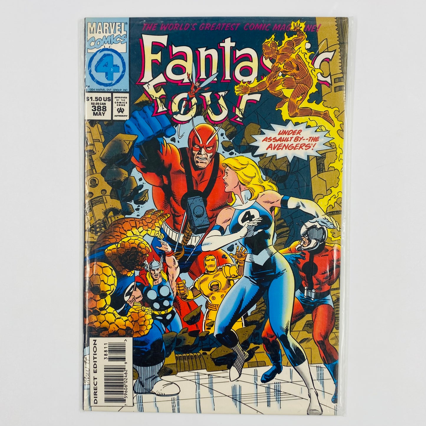 Fantastic Four #388 “Deadly is the Dark Raider" (1994) Marvel