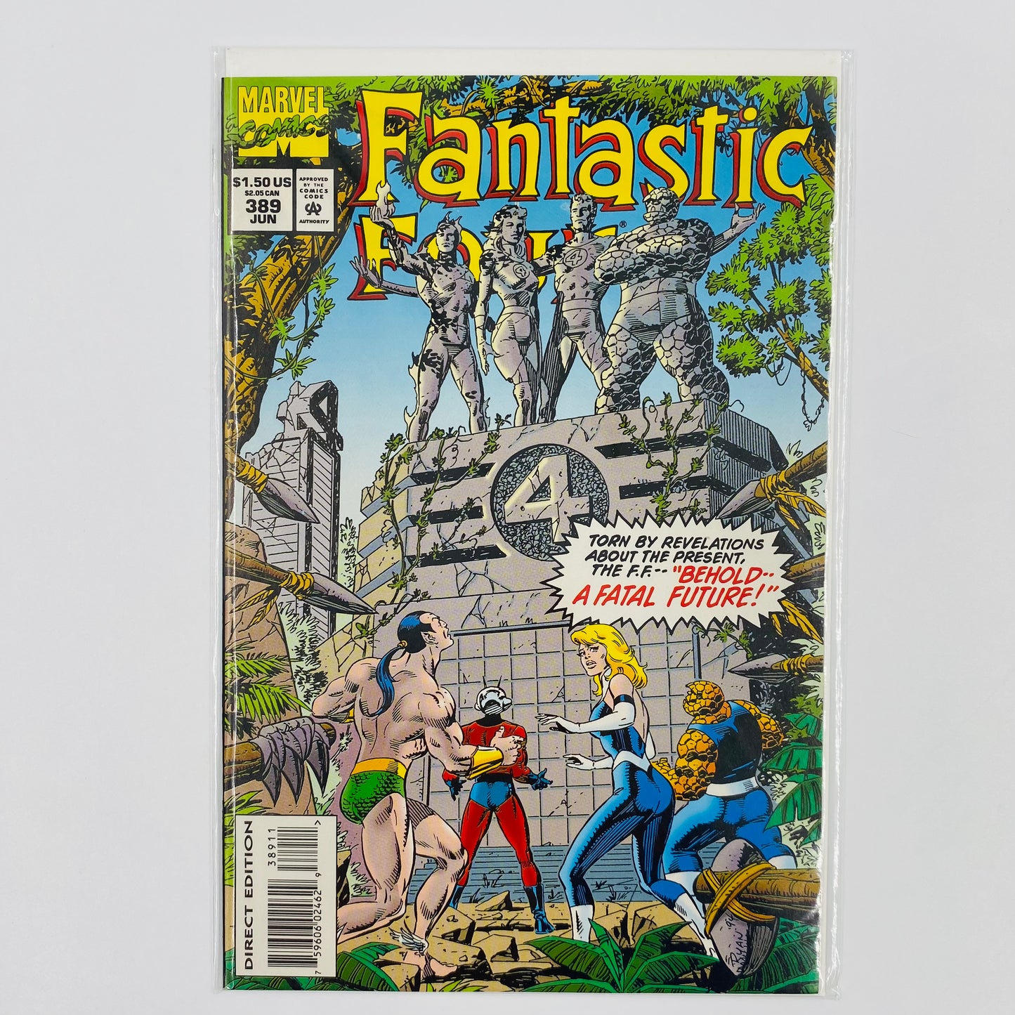 Fantastic Four #389 “Behold a Fatal Future!” (1994) Marvel (VF)