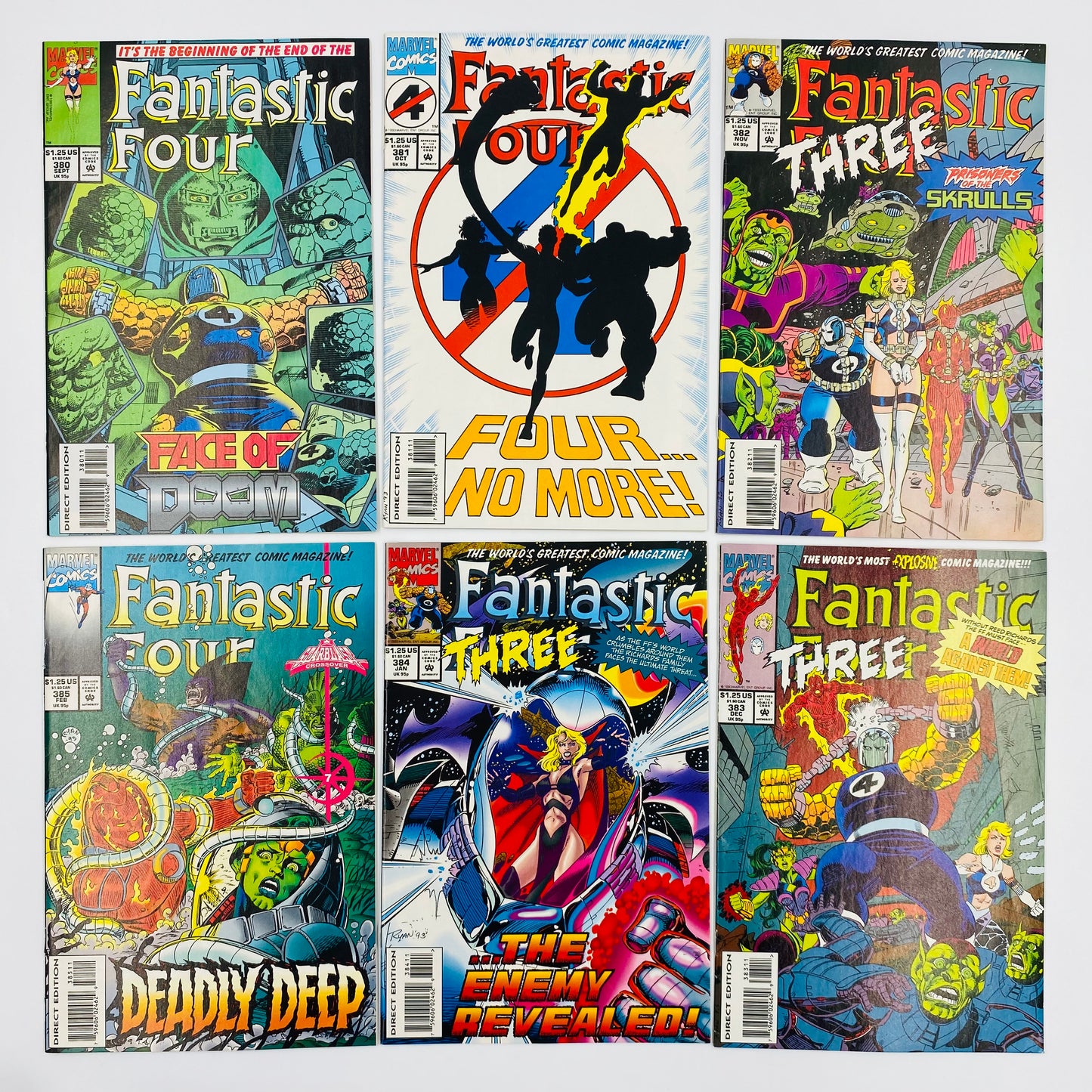 Fantastic Four #356-414 Tom DeFalco & Paul Ryan (1991-1996) Marvel