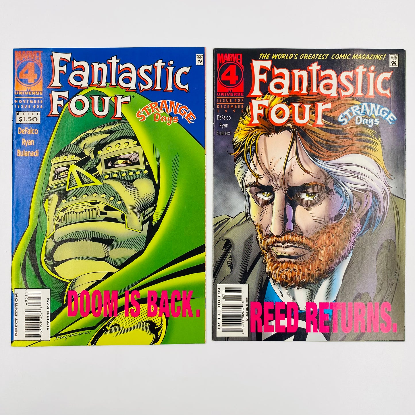 Fantastic Four #356-414 Tom DeFalco & Paul Ryan run (1991-1996) Marvel