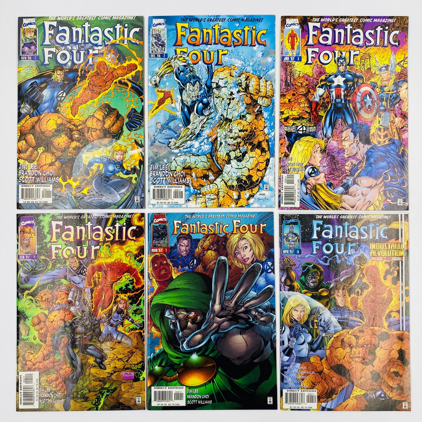 Fantastic Four #1-13 “Heroes Reborn” (1996-1997) Marvel