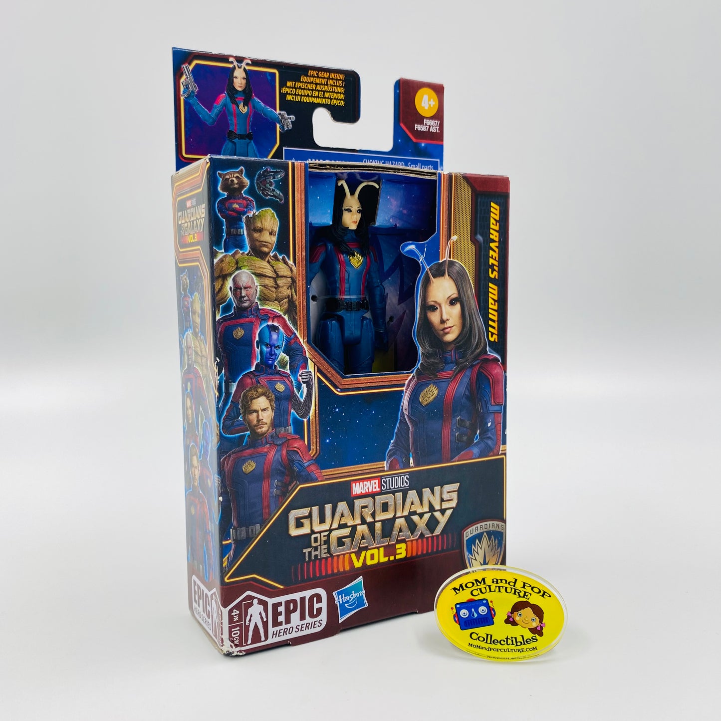 Marvel Epic Hero Series Guardians of the Galaxy Vol. 3 Marvel’s Mantis boxed 4” action figure (2023) Hasbro