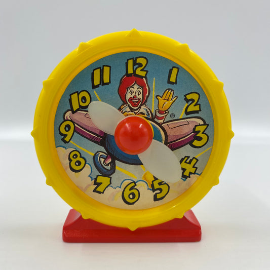 McDonaldland Good Morning Ronald Clock McDonald's Happy Meal toy (1991) loose