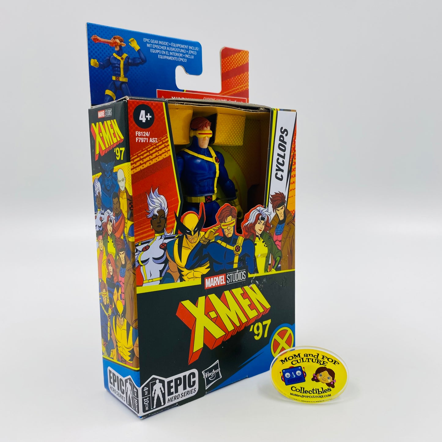 Marvel Epic Hero Series X-Men ‘97 Cyclops boxed 4” action figure (2023) Hasbro