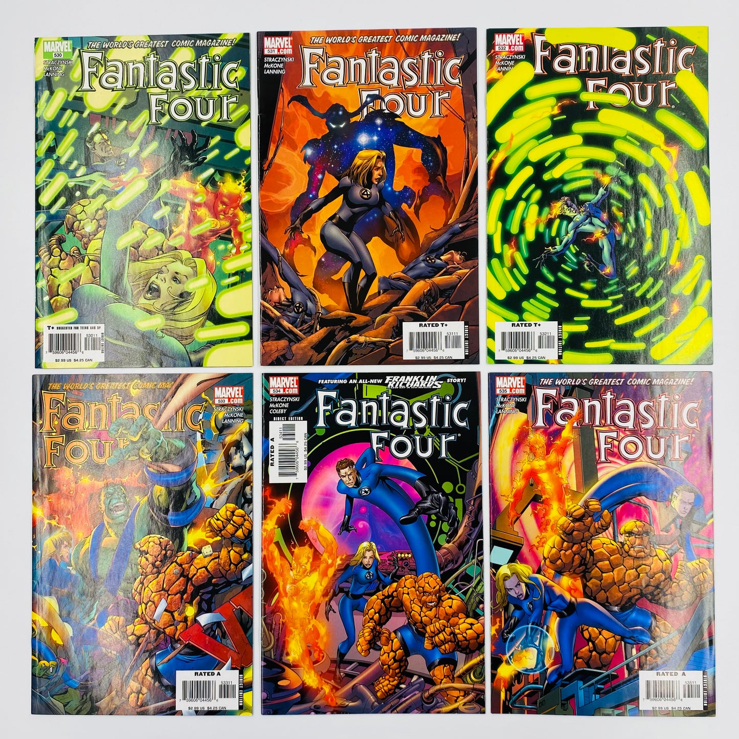 Fantastic Four #527-535 (2005-2006) Marvel