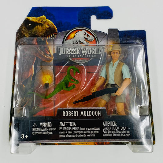Jurassic World Legacy Collection Dr. Robert Muldoon carded 3.75” action figure (2018) Mattel
