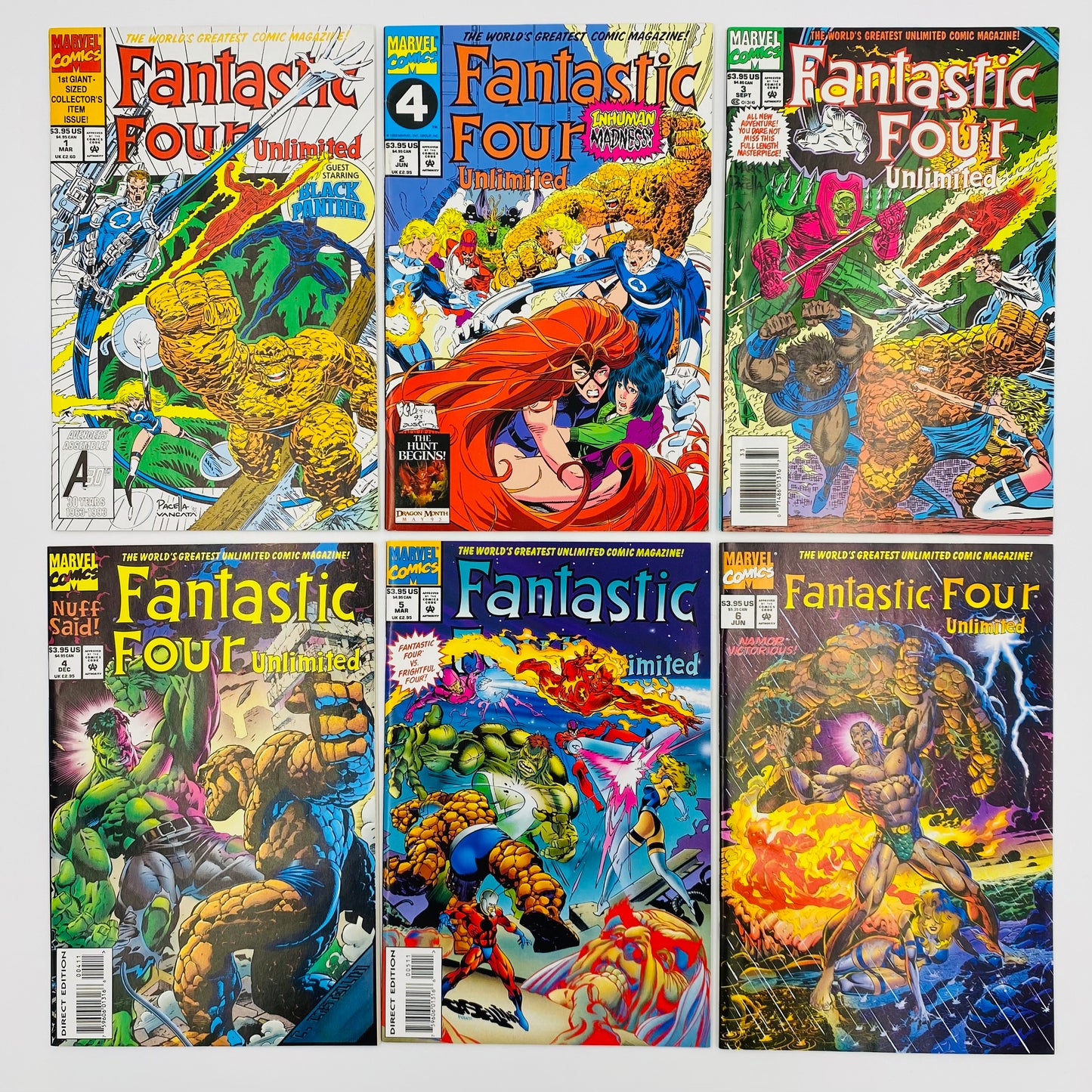 Fantastic Four Unlimited #1-12 (1993-1995) Marvel