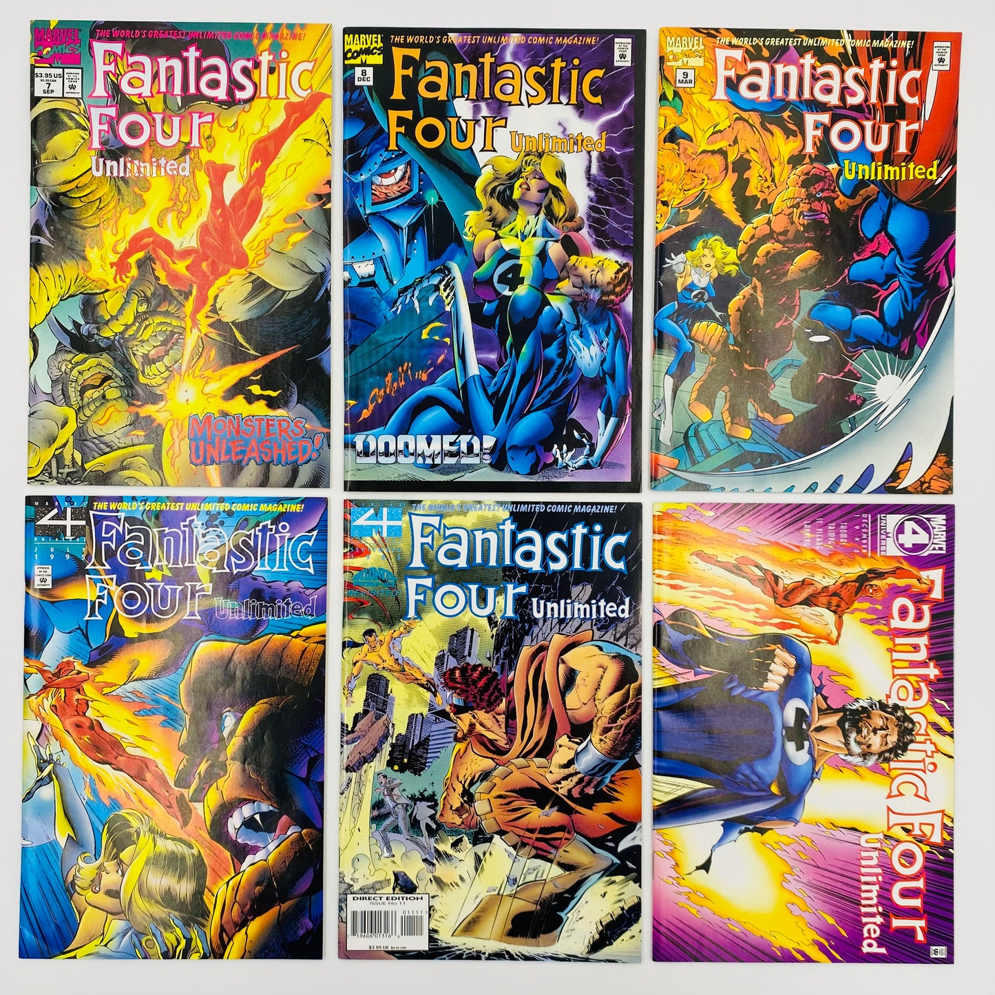 Fantastic Four Unlimited #1-12 (1993-1995) Marvel