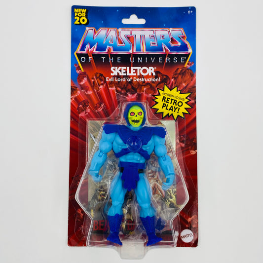 Masters of the Universe Origins Skeletor carded 5.5” action figure (2020) Mattel