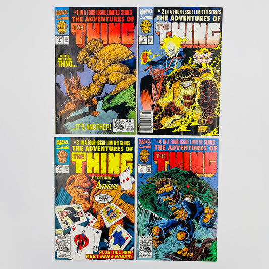 The Adventures of the Thing #1-4 (1992) Marvel