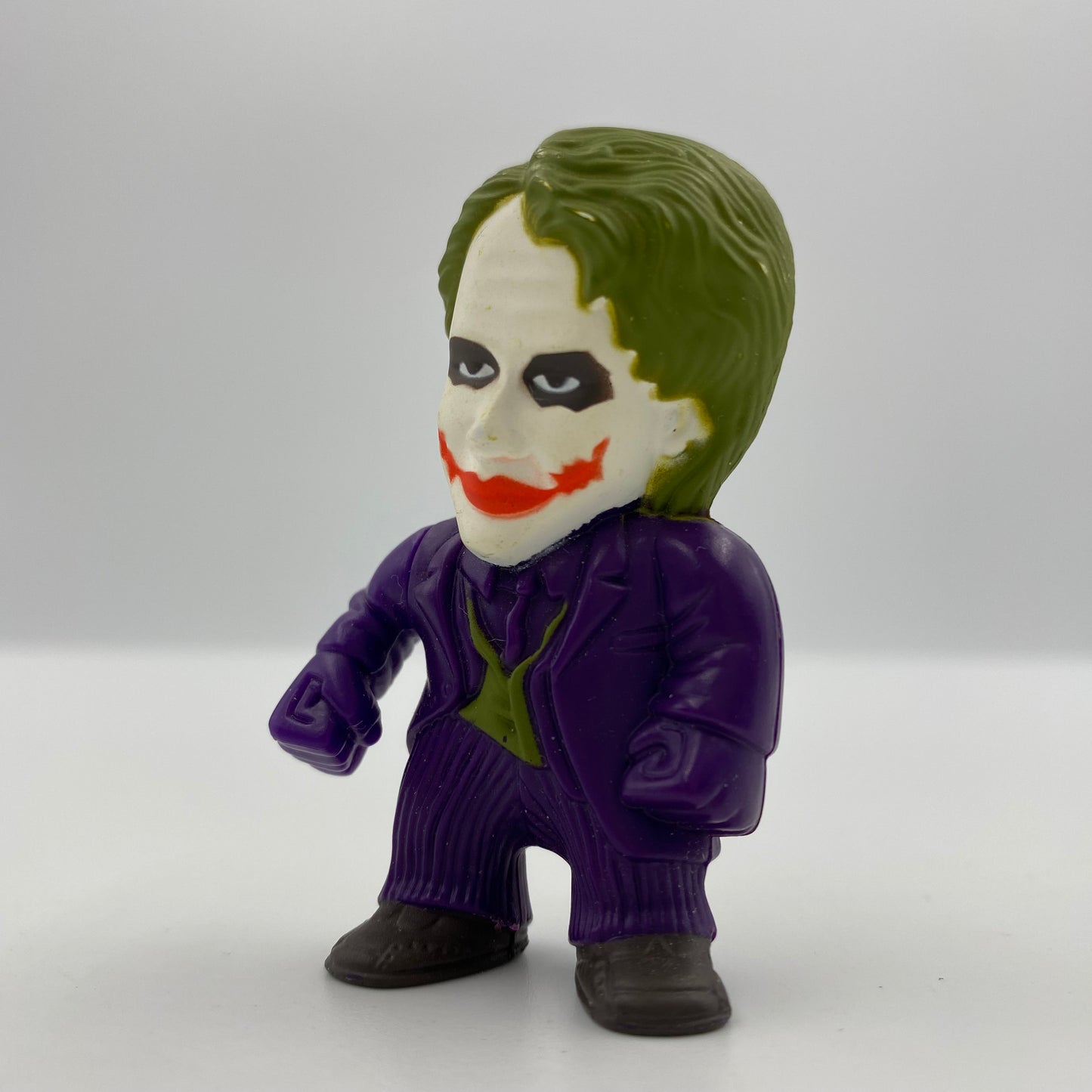 General Mills The Dark Knight Batman & Joker 2.5” stunt figures (2008) loose