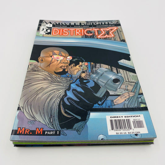 District X #1-14 (2004-2005) Marvel Knights