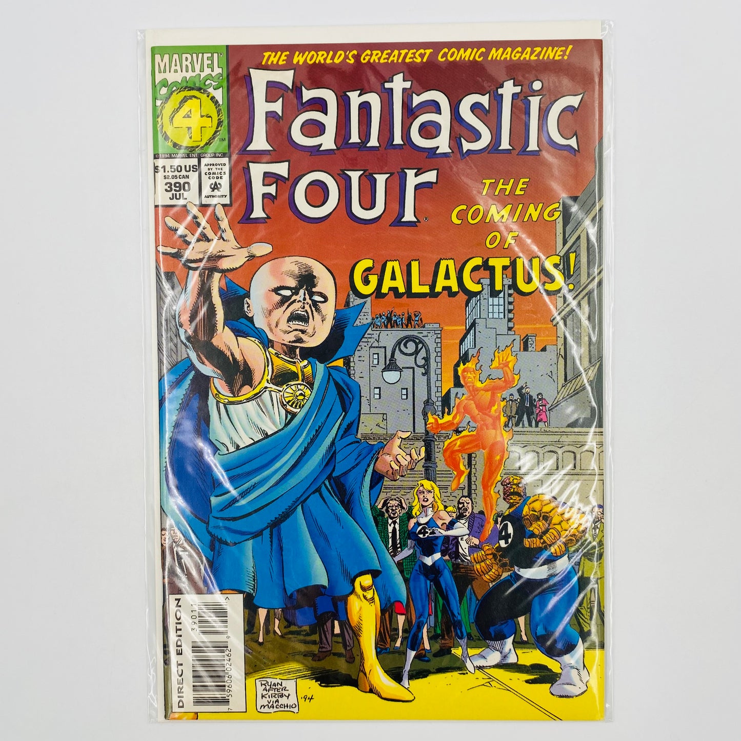 Fantastic Four #390 “Past Deceptions and Future Lies!" (1994) Marvel (VF)