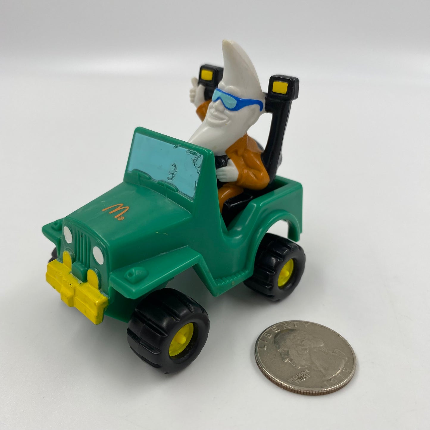 Mac Tonight in Off-Roader McDonald's Happy Meal toy (1988) loose