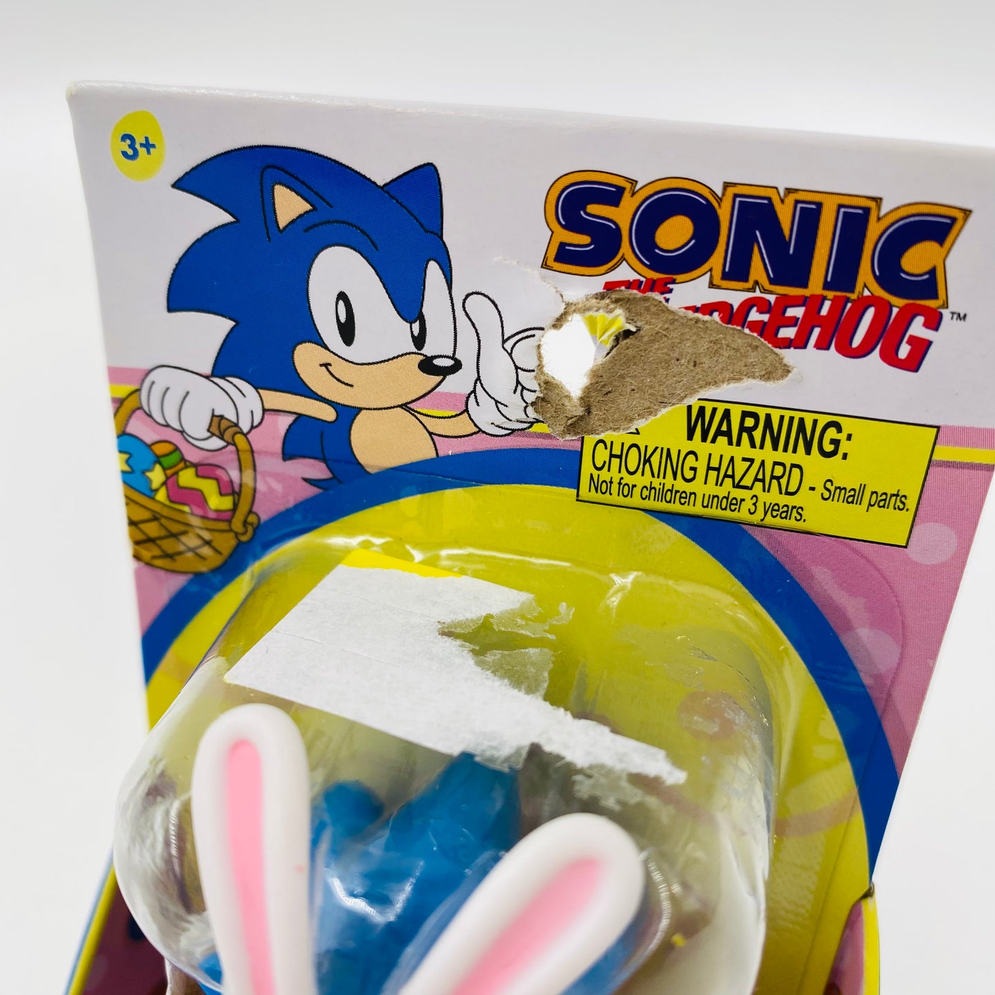 Sonic the Hedgehog Easter Sonic carded 2.5” action figure (2024) Jakks Pacific