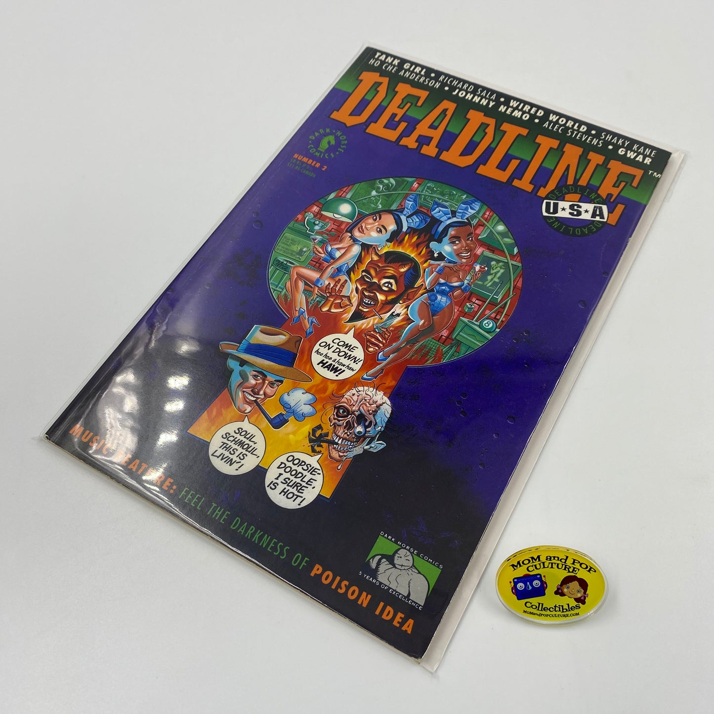 Deadline USA #2 (1991) Dark Horse (FN)