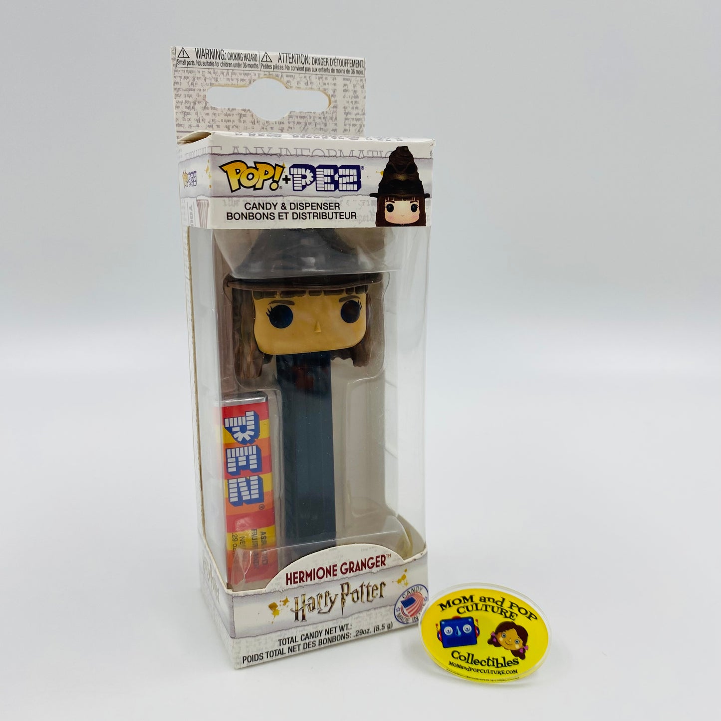 Harry Potter Hermione Granger Pop! + PEZ dispenser (2018) boxed