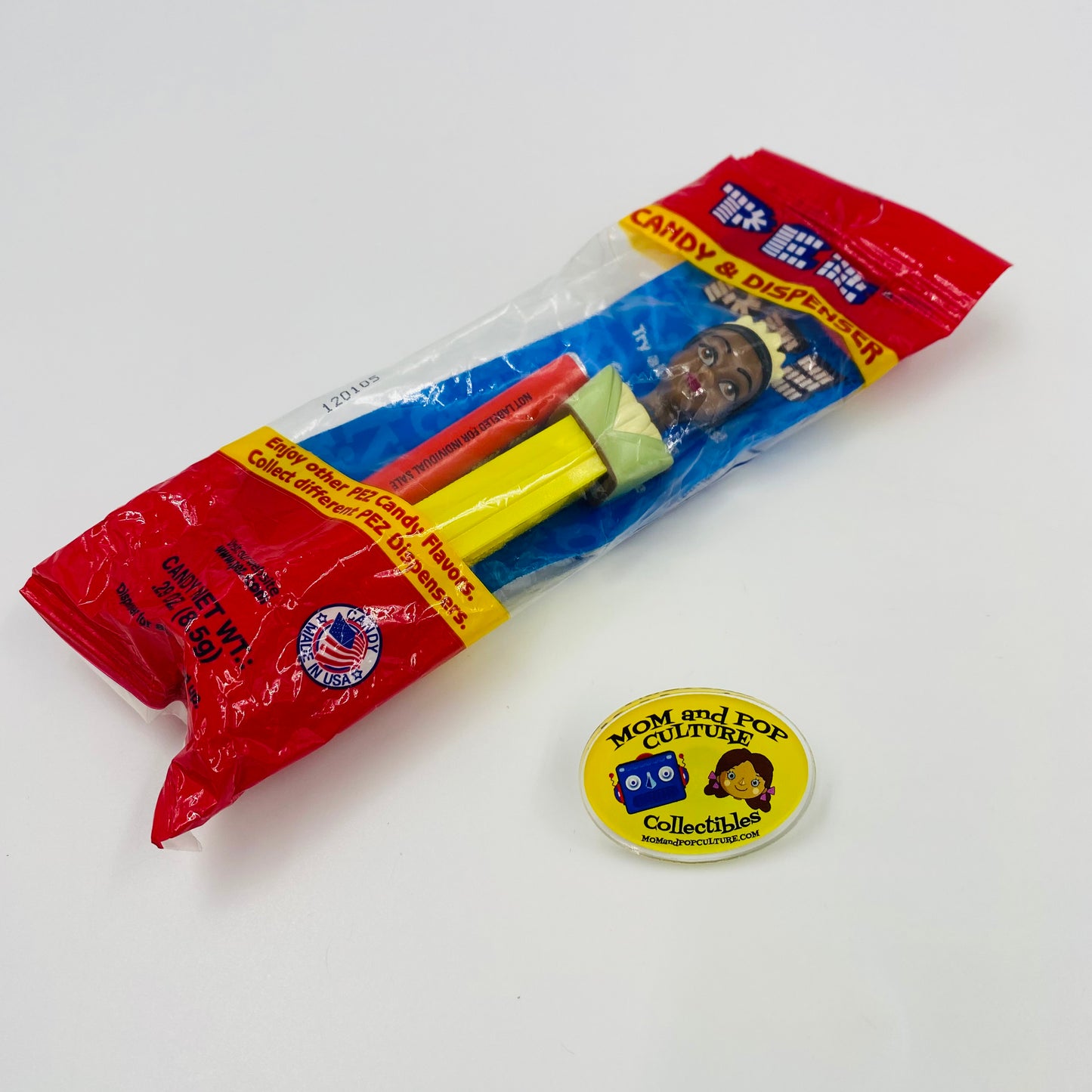 Disney Princess Princess and the Frog Tiana PEZ dispenser (2010) bagged 5.9 China red cello