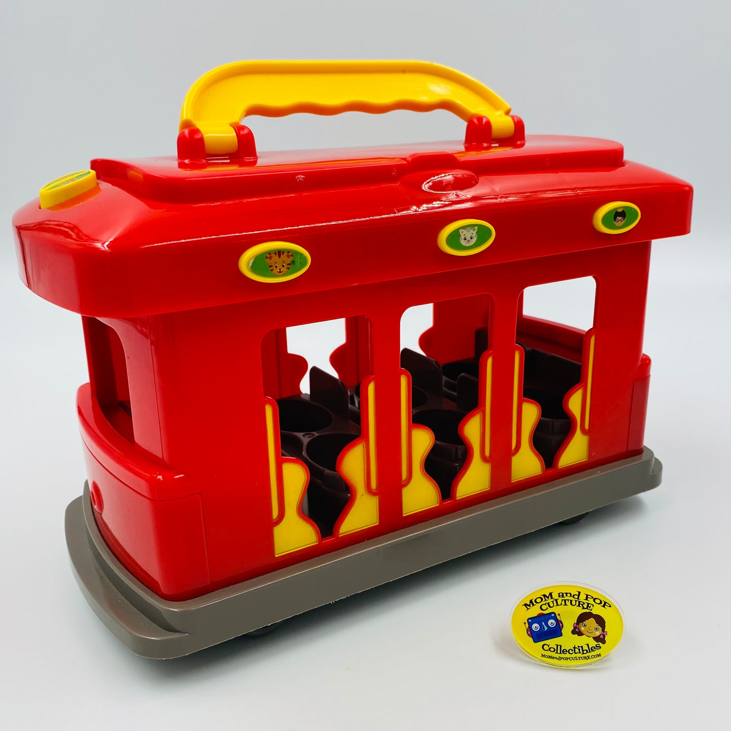 Daniel Tiger's Neighborhood Deluxe Electronic Trolley loose 2.5" action figure vehicle (2015) Jakks Pacific