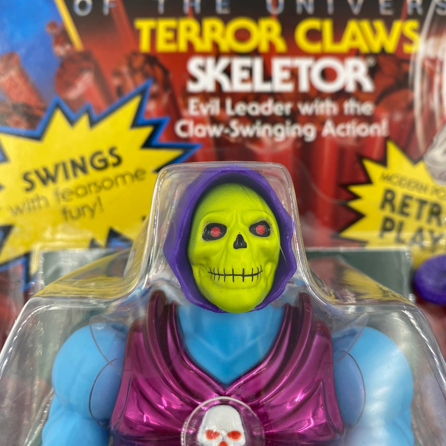 Masters of the Universe Origins Terror Claws Skeletor carded 5.5” action figure (2022) Mattel