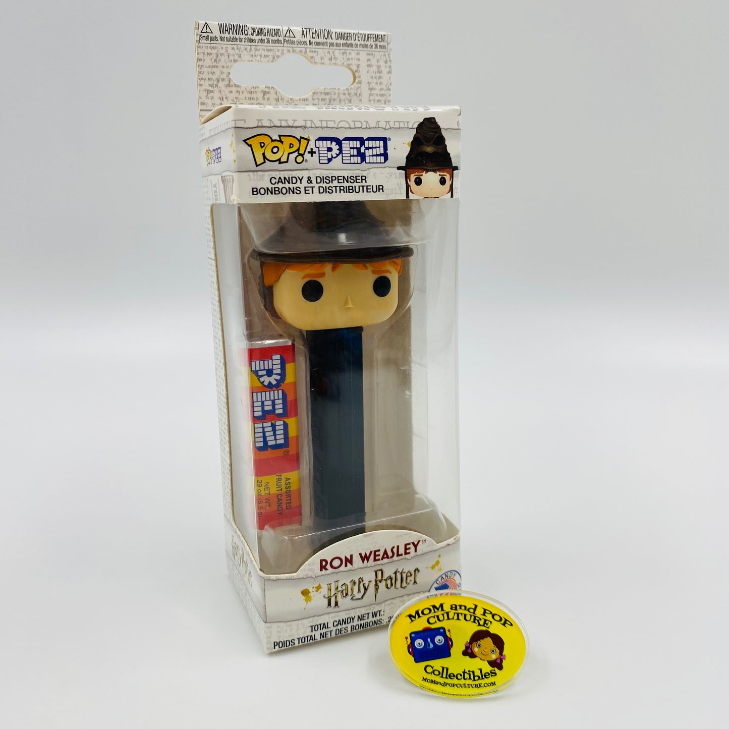 Harry Potter Ron Weasley Pop! + PEZ dispenser (2018) boxed