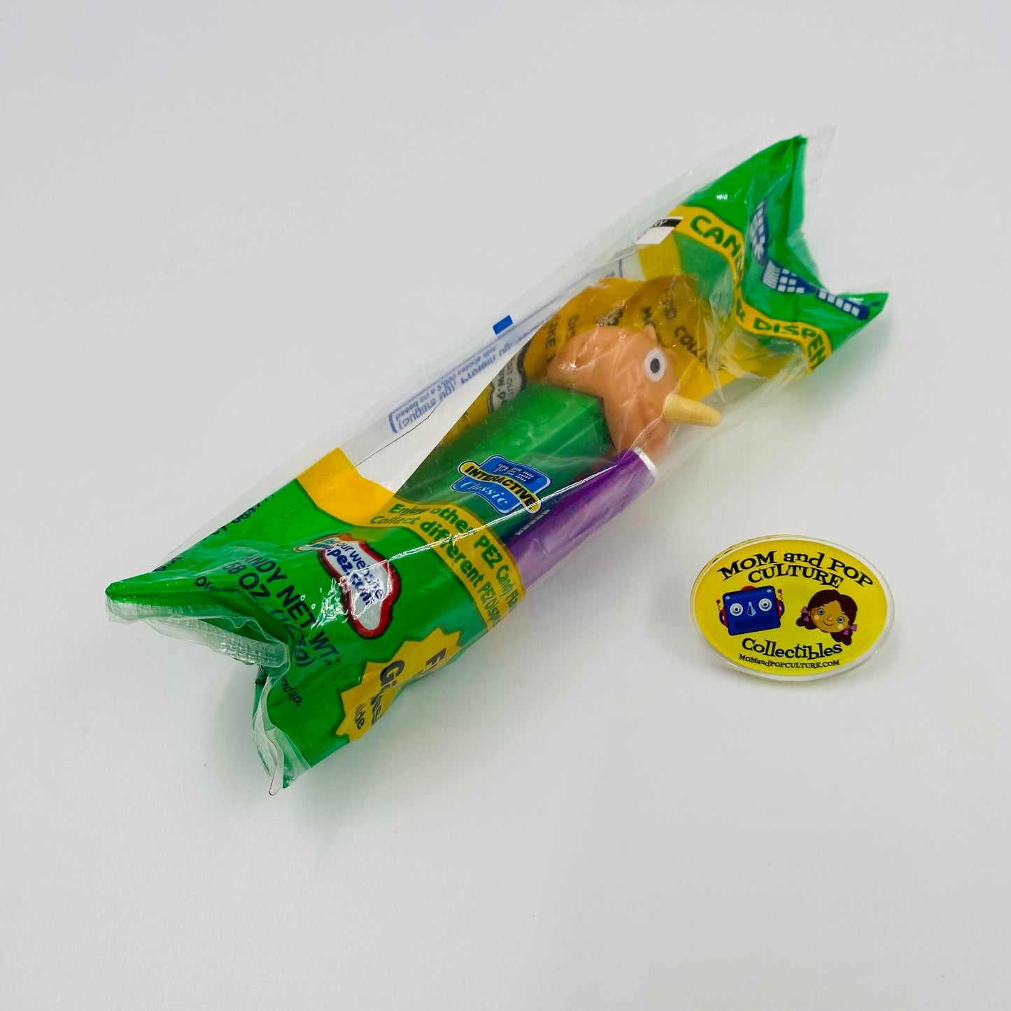 Bob the Builder Spud the Scarecrow PEZ dispenser (2002) bagged 4.9 Hungary green cello