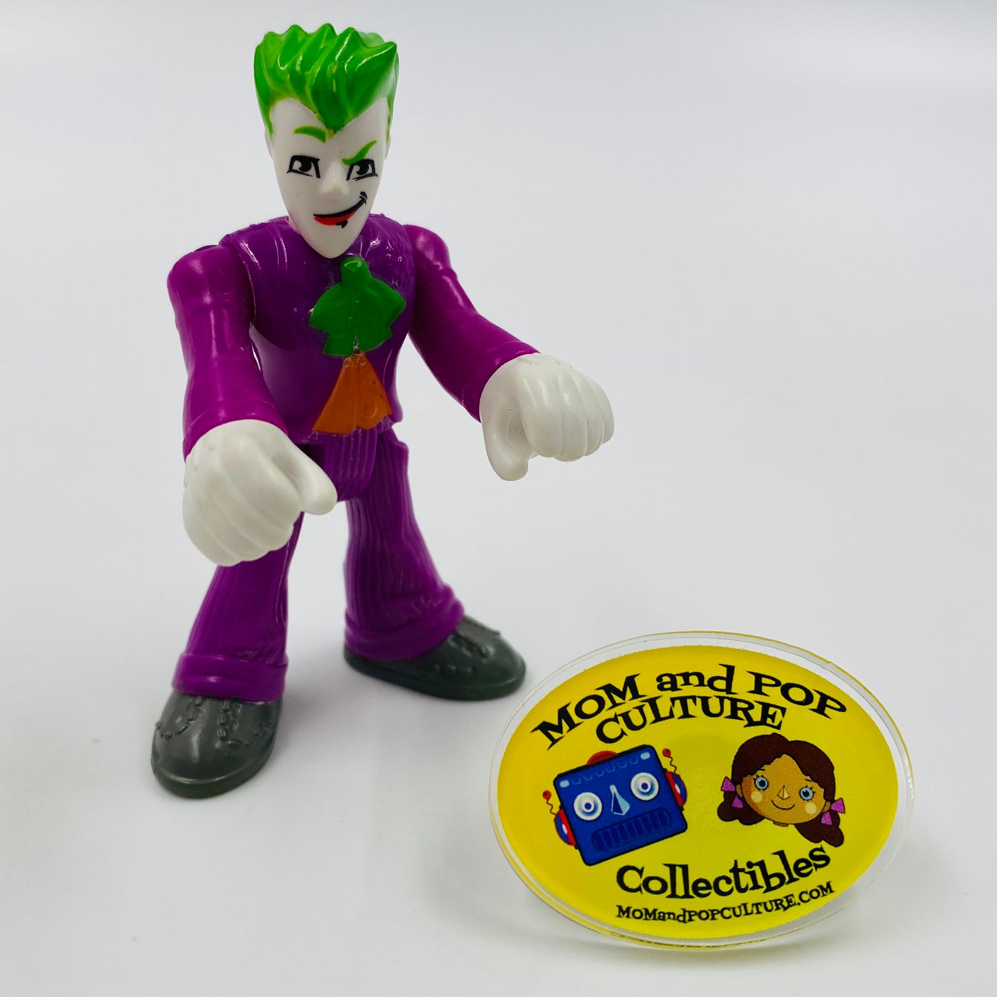 Imaginext DC Super Friends Joker (purple suit/green shirt) loose 2.75” action figure Fisher-Price