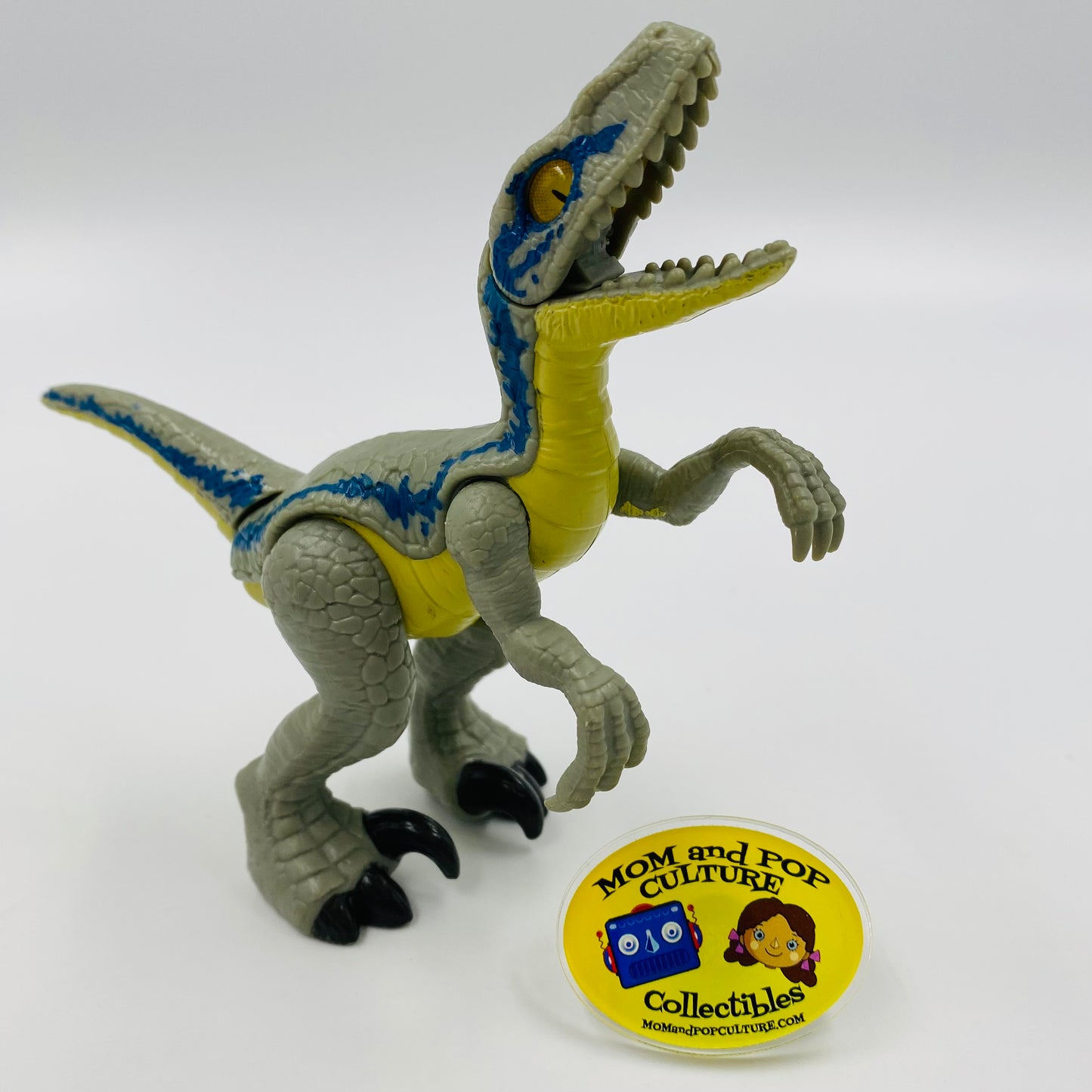 Imaginext Jurassic World Blue loose 2.75” scale action figure Fisher-Price