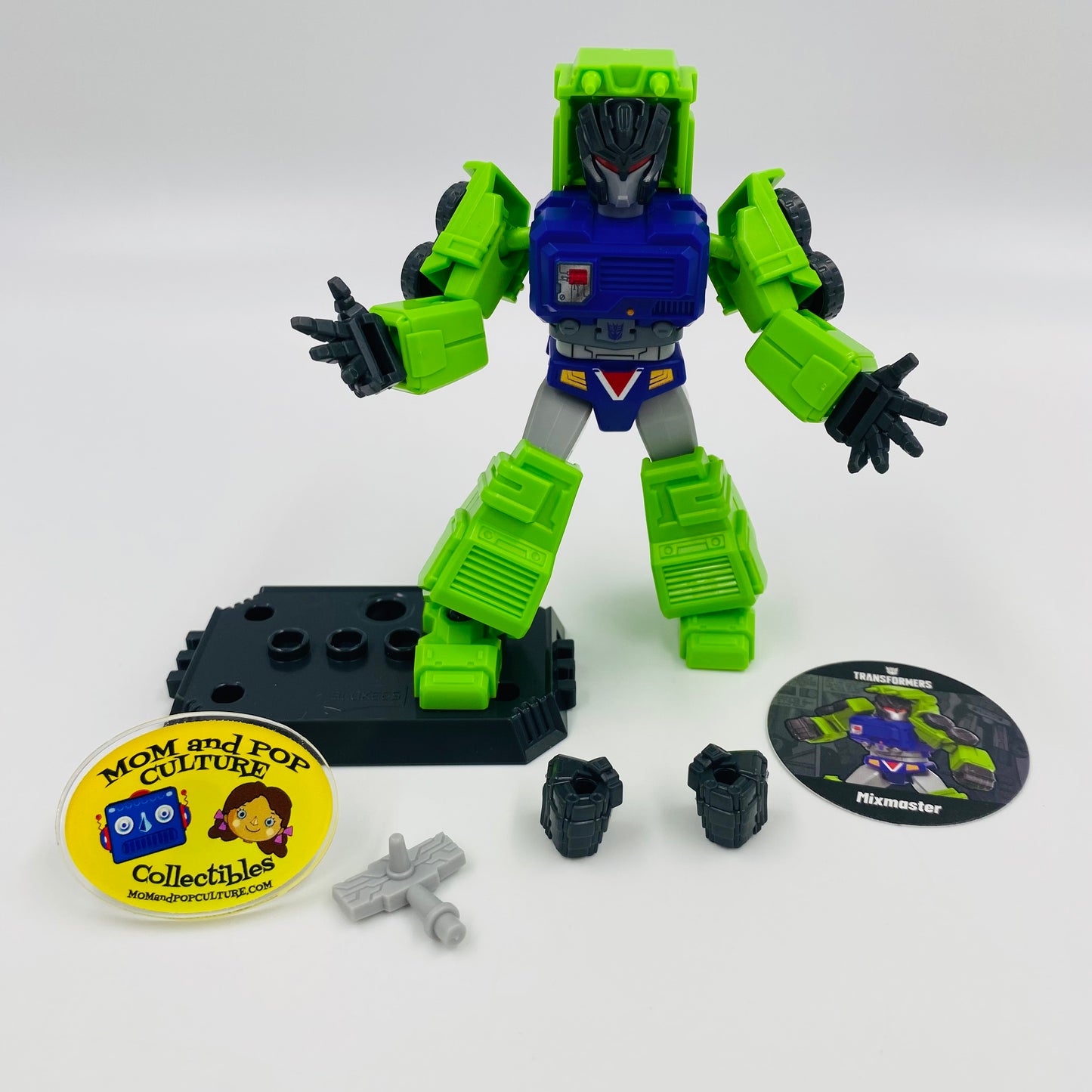 Transformers Galaxy Version 02 Mixmaster loose 4” action figure (2024) Blokees