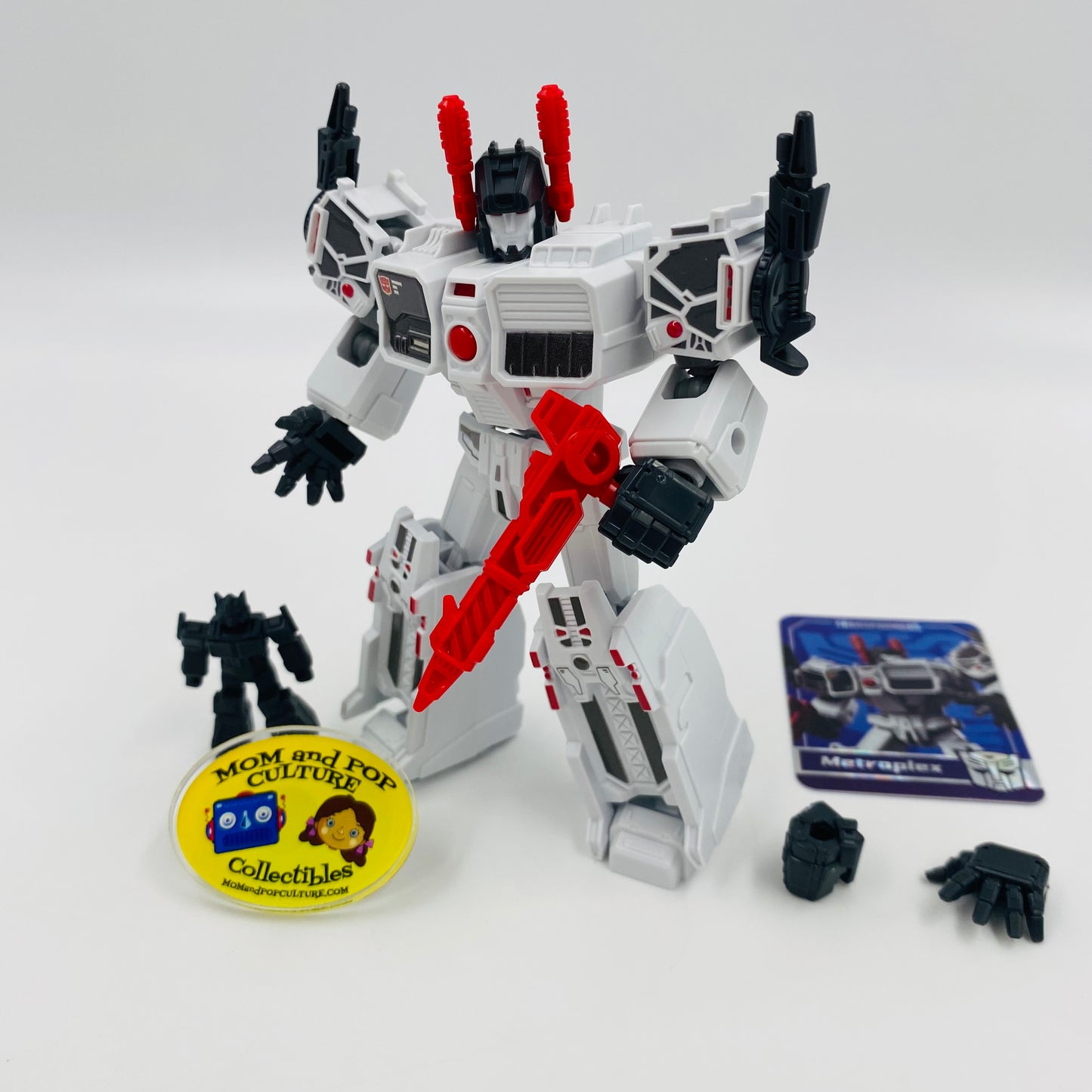 Transformers Galaxy Version 08 Metroplex loose 4” action figure (2025) Blokees