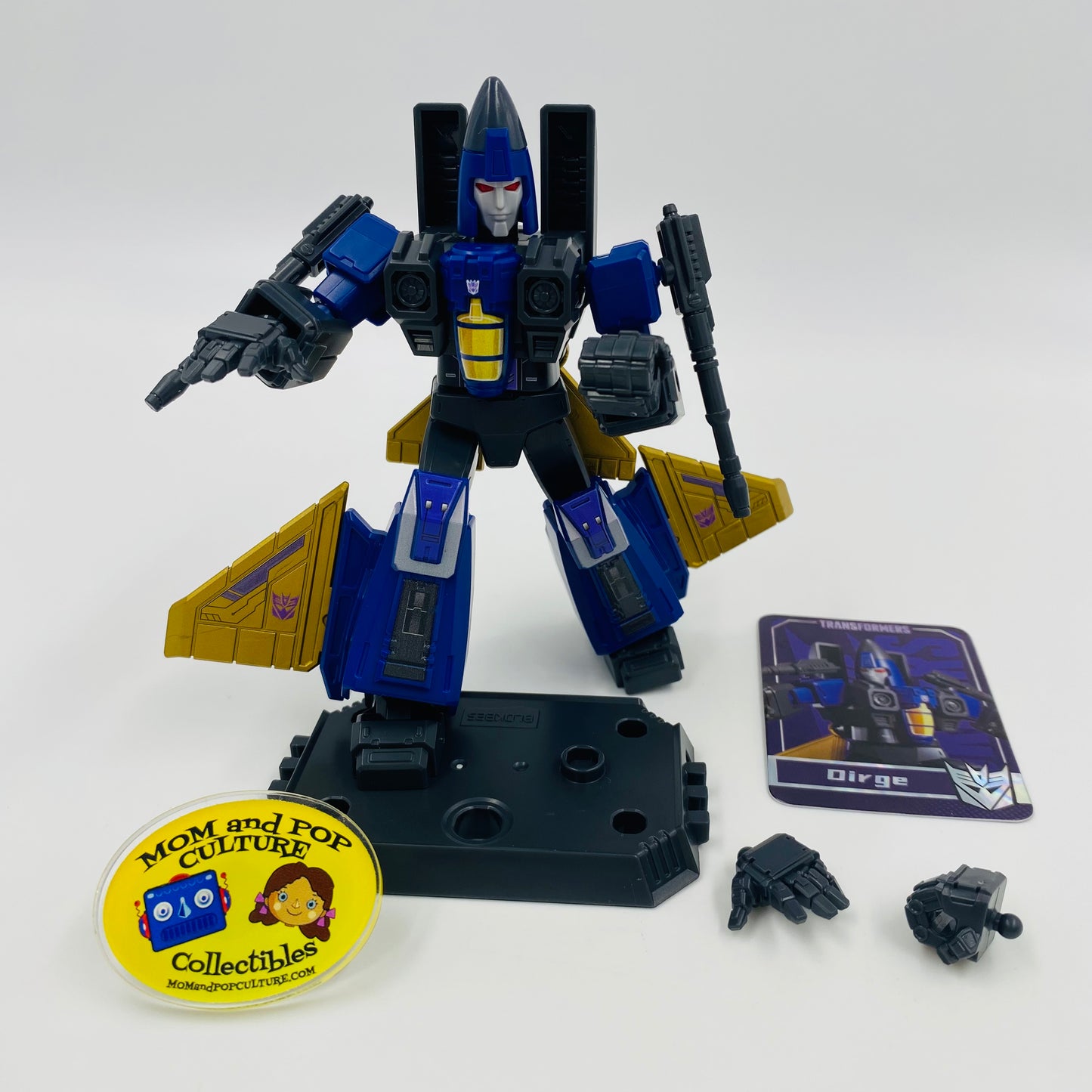 Transformers Galaxy Version 06 Dirge loose 4” action figure (2025) Blokees