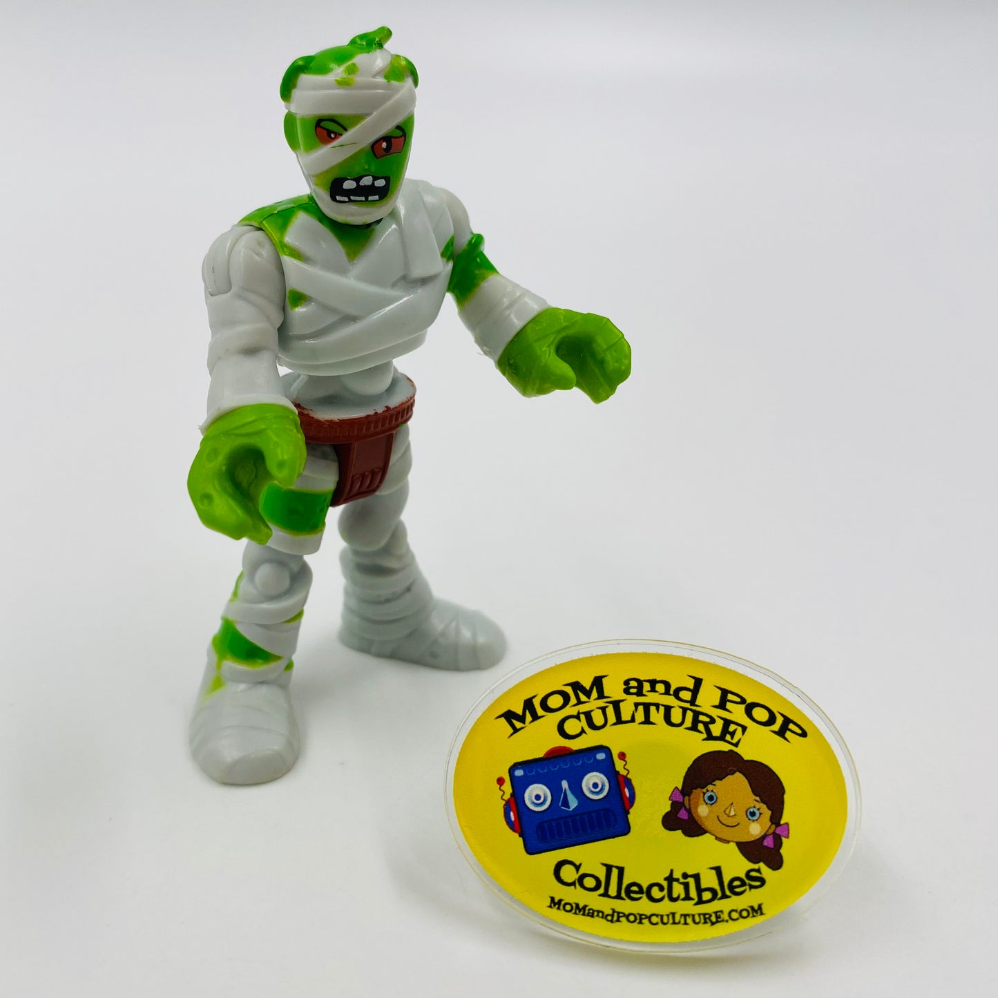 Imaginext Mummy Guard (dark green) loose 2.75” action figure Fisher-Price