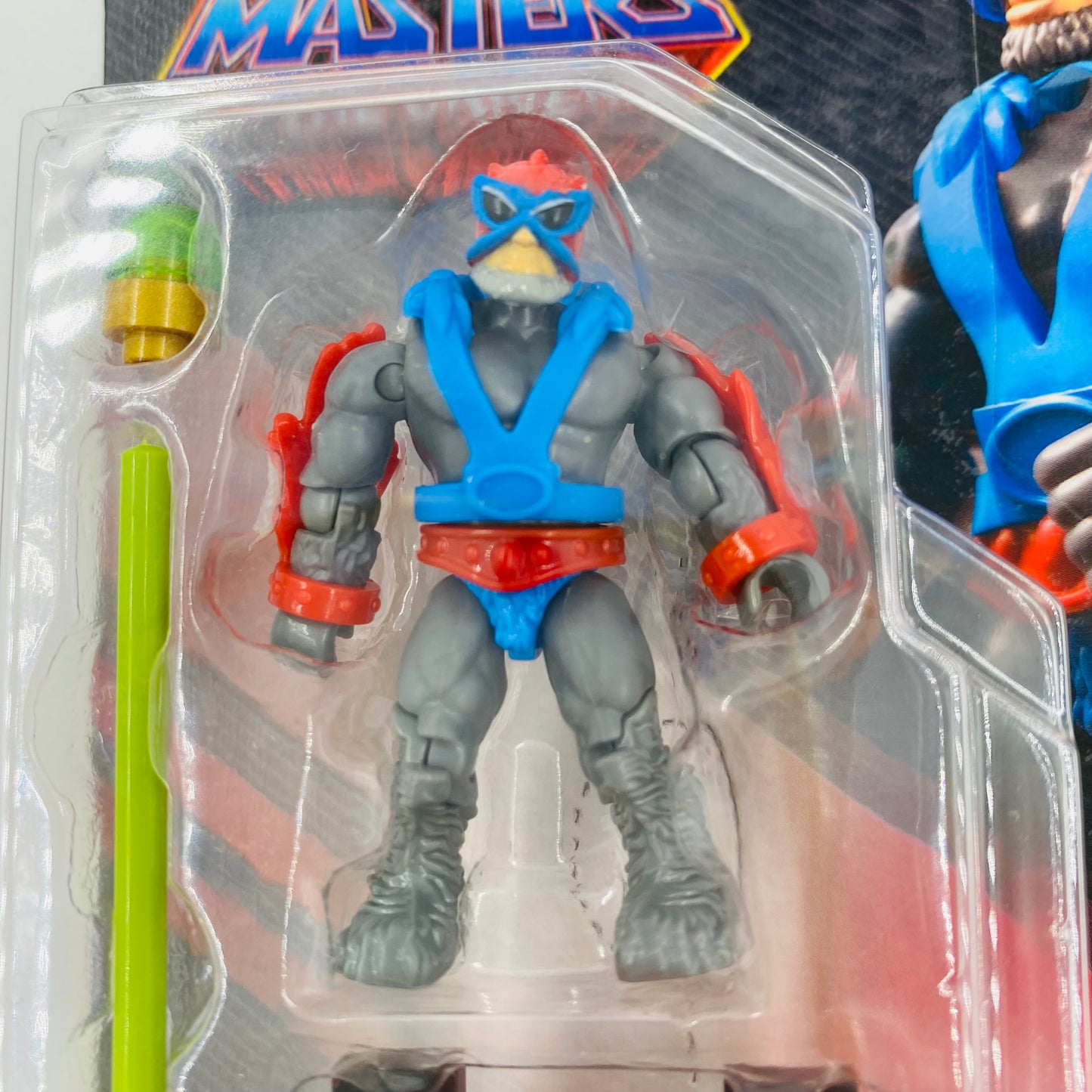 Mega Construx Masters of the Universe Stratos carded 2” micro action figure (2019) GCP70 Mattel