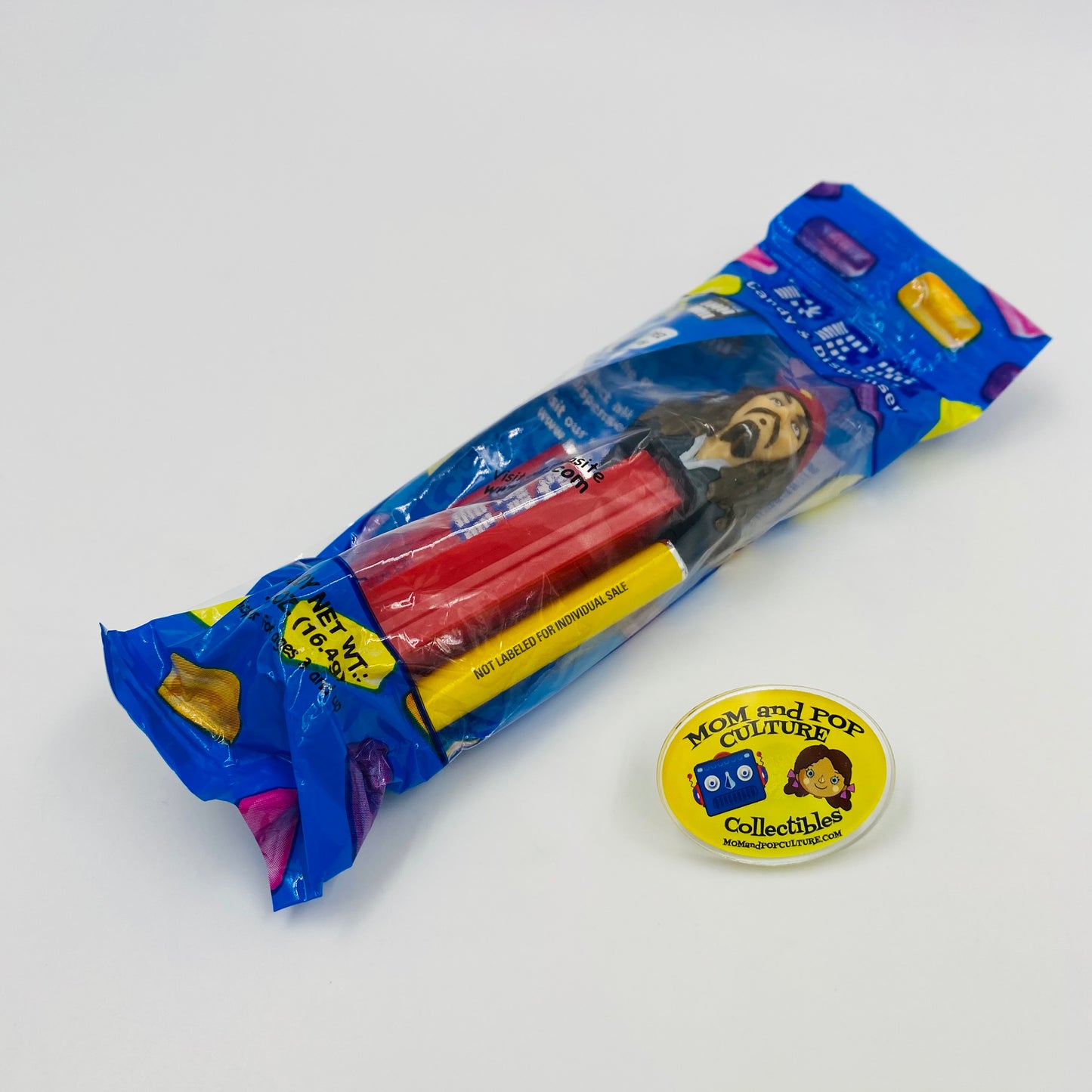 Pirates of the Caribbean Captain Jack Sparrow PEZ dispenser (2008) bagged 5.9 China