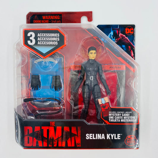 The Batman Selina Kyle carded 4” action figure (2022) Spin Master
