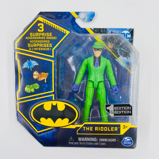 Batman Bat-Tech Riddler carded 4” action figure (2021) Spin Master