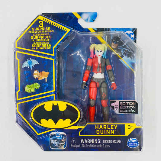 Batman Bat-Tech Harley Quinn carded 4” action figure (2021) Spin Master